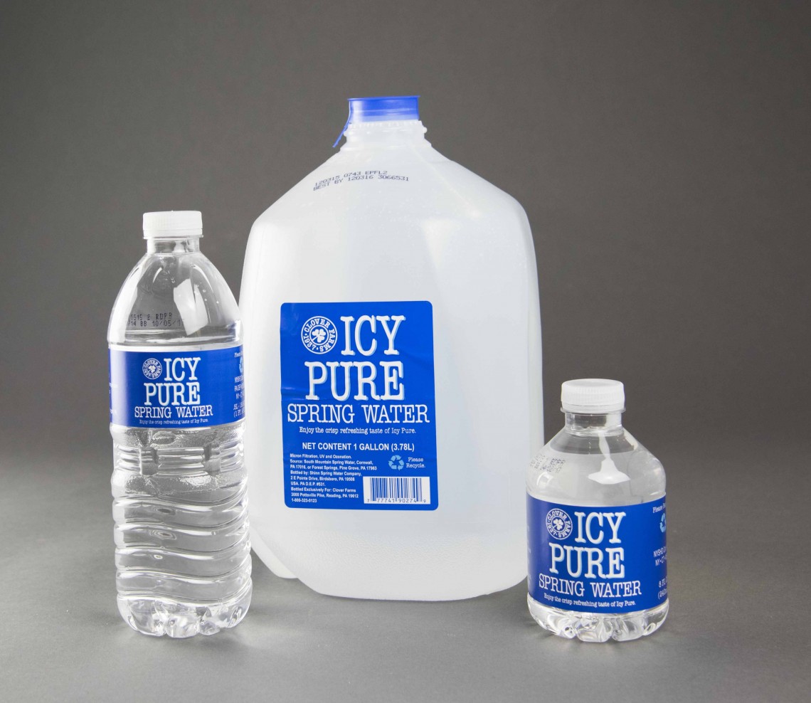 icy pure spring water