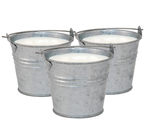 Clover Farms Milk Buckets